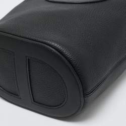Hermes Noir Taurillon Clemence and Swift Leather In The Loop 18 Bag