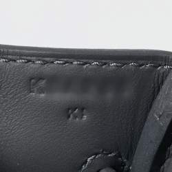 Hermès Ardoise Togo Leather Palladium Finish Hac A Dos PM Backpack