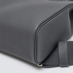 Hermès Ardoise Togo Leather Palladium Finish Hac A Dos PM Backpack