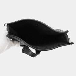 Hermes Black Taurillon Clemence TPM Evelyne 16 Shoulder Bag