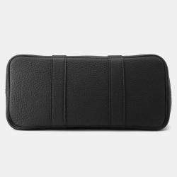 Hermes Black Negonda Leather Garden Party TPM Tote Bag