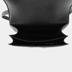 Hermes Black Epsom Leather Constance Mini Shoulder Bag