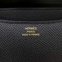 Hermes Black Epsom Leather Constance Mini Shoulder Bag