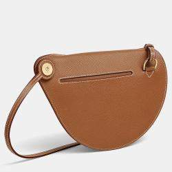 Hermes Brown Leather Petite Course Bag