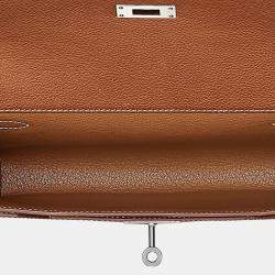 Hermes Fauve Kelly Depeches 25 Pouch Bag