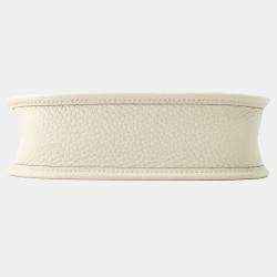 Hermes Evelyne Long TPM Beton Taurillon Clemence Leather Shoulder Bag