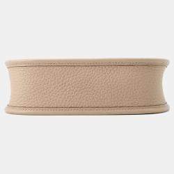 Hermes Evelyne Amazon Long TPM Beige Marfa Taurillon Clemence Leather Shoulder Bag