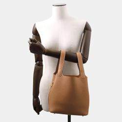 Hermes Gold Taurillon Clemence Picotin Lock 22