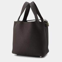 Hermes Macassar Taurillon Clemence Picotin Lock 18
