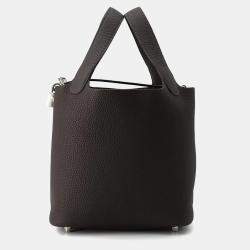 Hermes Macassar Taurillon Clemence Picotin Lock 18