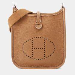 Hermes Evelyne TPM Amazon Short Gold Taurillon Clemence 