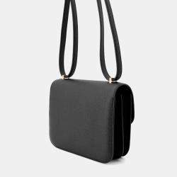Hermes Mini Constance3 Miroir Black Epsom 