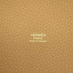 Hermes Picotin Lock PM 18 Biscuit Taurillon Clemence 