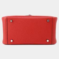 Hermes Lindy Mini Rouge Ladue Taurillon Clemence
