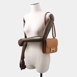 Hermes Mini Constance3 Miroir Gold Epsom 