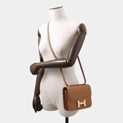 Hermes Mini Constance3 Miroir Gold Epsom 