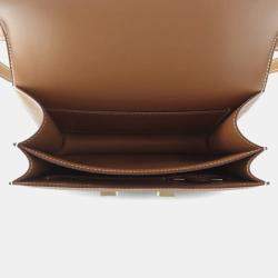 Hermes Mini Constance3 Miroir Gold Epsom 