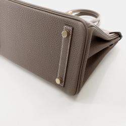 Hermes  Birkin 25 Etoupe Togo  Bag