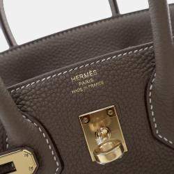 Hermes  Birkin 25 Etoupe Togo  Bag