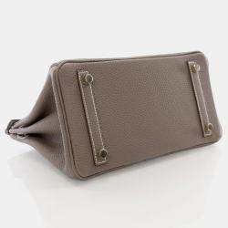 Hermes  Birkin 25 Etoupe Togo  Bag