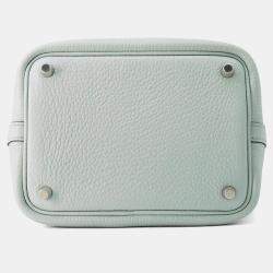 Hermes Picotin Lock Blue Pale Taurillon Clemence 18