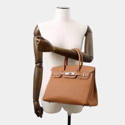 Hermes Birkin Gold Togo Leather Size 30