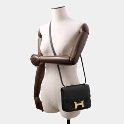 Hermes Constance3 Miroir Black Epsom Size Mini