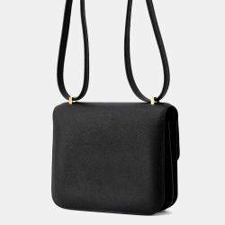 Hermes Constance3 Miroir Black Epsom Size Mini