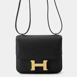 Hermes Constance3 Miroir Black Epsom Size Mini
