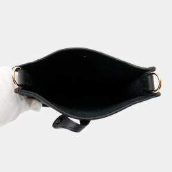 Hermes Evelyne Amazon Long Black/Ebene Taurillon Clemence Size Tpm