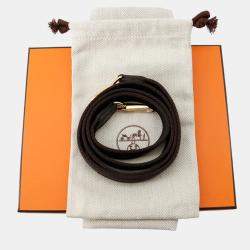 Hermes Evelyne Amazon Long Black/Ebene Taurillon Clemence Size Tpm