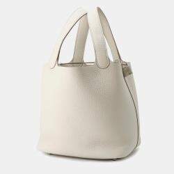 Hermes Picotin Lock Beton Taurillon Clemence Bag