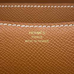 Hermes Constance3 Mini Miroir Gold Epsom Bag