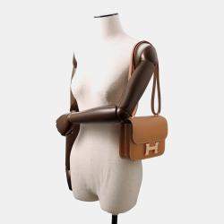 Hermes Constance3 Mini Miroir Gold Epsom Bag