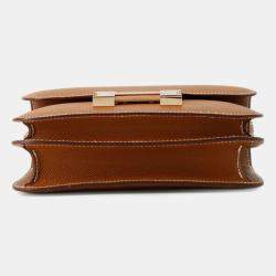 Hermes Constance3 Mini Miroir Gold Epsom Bag