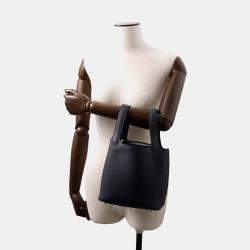 Hermes Picotin Lock Blue Nuit Taurillon Clemence Size Pm