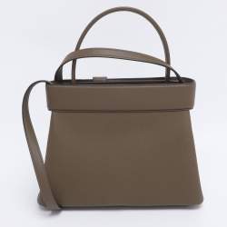 Pre Owned Hermès Beige Marfa Togo Leather Palladium Hardware Top Handle Bag
