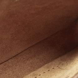 Pre Owned Hermes Gold Taurillon Clemence Leather Evelyne TPM Bag