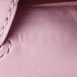 Pre Owned Hermes Muave Sylvestre Swift Leather Silver Finish Kelly Retourne 25 Bag