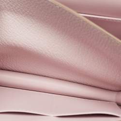 Pre Owned Hermès Mauve Pale Chevre Leather Palladium Finish Constance 18 Mini Bag