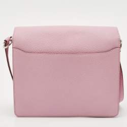 Pre Owned Hermès Mauve Sylvestre Clemence Leather Roulis 23 Bag