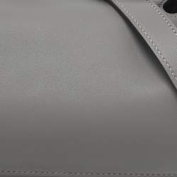 Pre Owned Hermes Gris Meyer Swift Leather Maximors II Bag