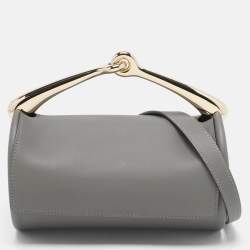 Pre Owned Hermes Gris Meyer Swift Leather Maximors II Bag
