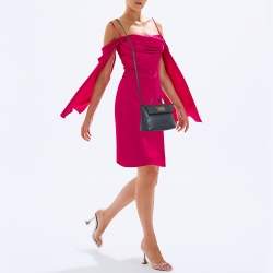 Pre Owned Hermès Bleu Nuit/Caban Evercolor and Swift Leather Permabrass Finish 24/24 21 Bag