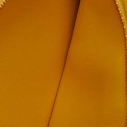 Pre Owned  Hermes Jaune De Naples Chevre Leather Kelly Pocket Long Wallet