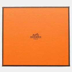 Pre Owned Hermes Azap Compact Silk In Etoupe Epsom Wallet