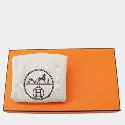 Pre Owned Hermes Pochette Kelly Vert Yucca Swift Leather Handbag