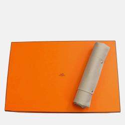 Pre Owned Hermes Rolling Mobility Suitcase Black Taurillon Clemence Leather Travel Bag