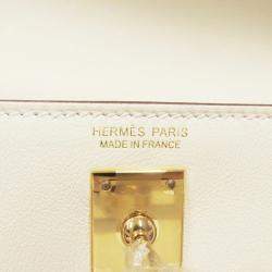 Pre Owned Hermes Kelly Danse II Nata Swift Leather Shoulder Bag