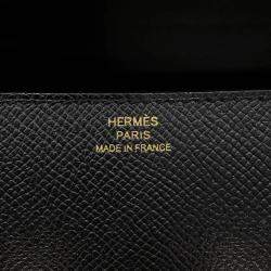 Pre Owned Hermes Constance Elan Black Epsom Bag